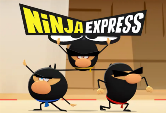 BBC儿童喜剧英文动画《 忍者快递》（Ninja Express） （视频+音频）[7.8G]