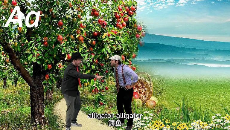 毛毛虫《双外教剧情版自然拼读课程》