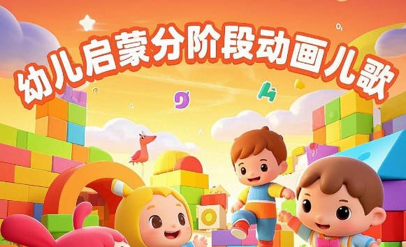 幼儿启蒙-分阶动画儿歌（0-9岁还未启蒙宝贝）